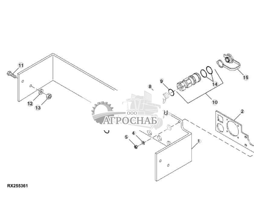 SCV Couplers (Scraper Tractor High Flow) 